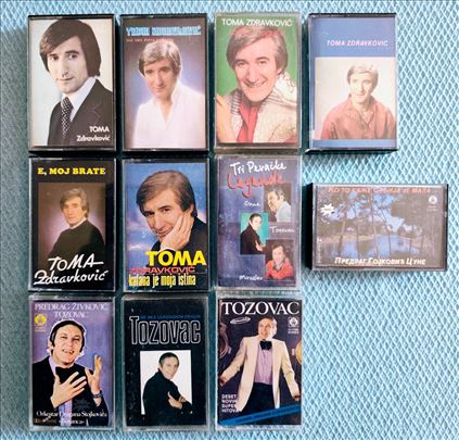 Toma Zdravković/Tozovac/Cune Gojković-11 albuma-ka