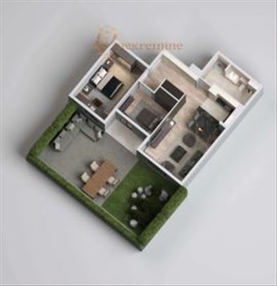 Ekskluzivno-Novogradnja-Trosoban 62m2-1% Stan 14