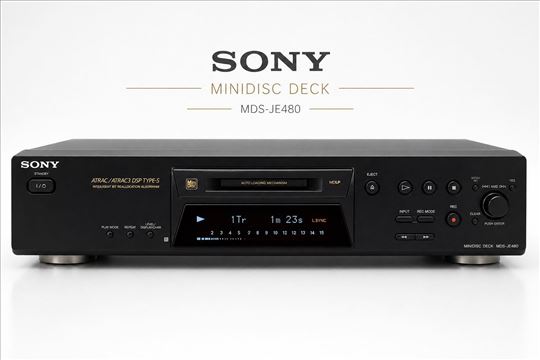 Sony MDS-JE480/B Static Mini Disc Player,uvoz CH