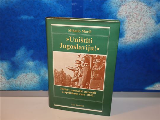 uništiti jugoslaviju mihailo marić