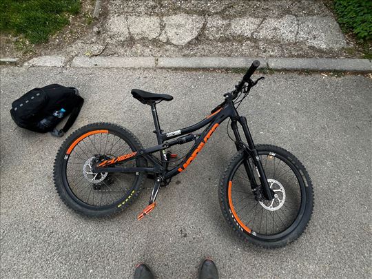 enduro MTB bike