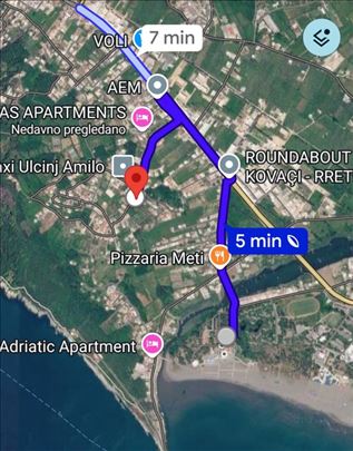 Crna Gora, Ulcinj, apartman 