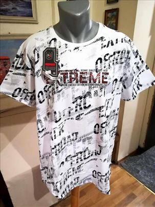 Kvalitetna muska pamucna majica Redway 3XL Bela