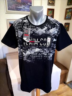 Kvalitetna muska pamucna majica Redway 3XL Crna