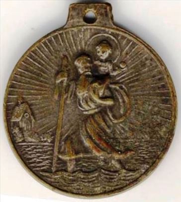 Medaljon Sv. Hristofor