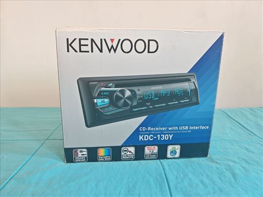 Original Kenwood Auto Radio, CD i MP3 - KDC-130Y