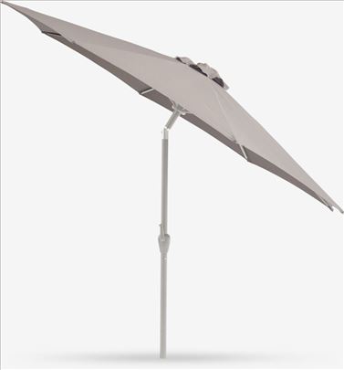 Suncobran 300cm sa nagibnim mehanizmom- Bež-Akcija