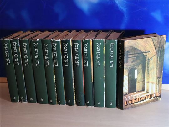 Tolstoj Izabrana djela 1-12 komplet