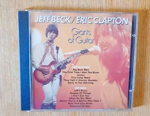 Jeff Beck/ Eric Clapton - Giants of Guitar - CD