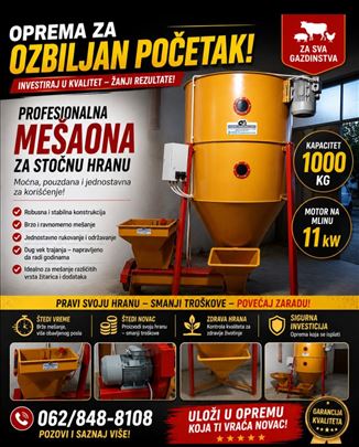 Mesaona stocne hrane-300kg/3000kg