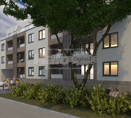 Novogradnja, Zemun, Železnička, 58.82m2, dvosoban