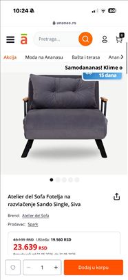 Fotelja na razvlacenje