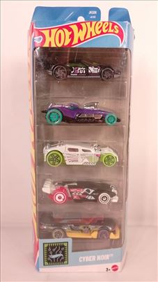 Hot Wheels Cyber Noir - pakovanje 5 kom