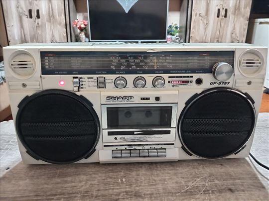 sharp gf-5757 radio kasetofon