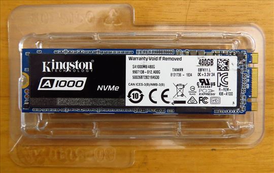 Kingstone A1000 480GB SA1000M8/480G M.2 NVMe SSD