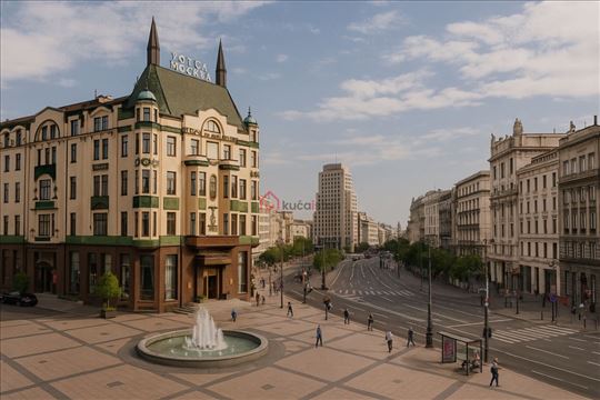 Luksuzan salonski stan, 120m² – Terazije, Beograd