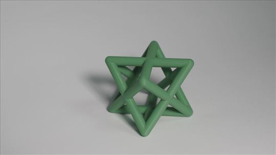 3d merkaba kao privezak ili ukras