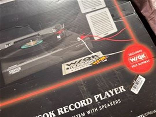 Gramofon STRANGER THINGS / bluetooth, vinil ploce.