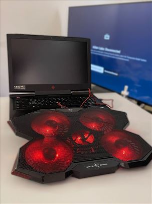 HP Omen 17-an136ng Laptop + WhiteShark postolje