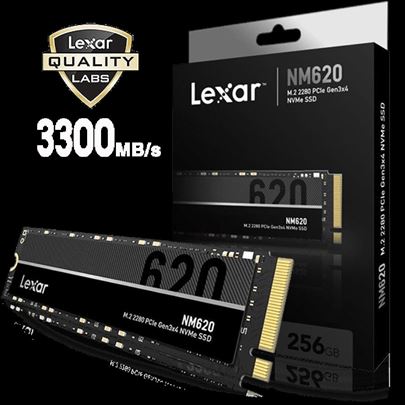 Lexar NVME SSD hard 620 256GB Garancija 12 meseci