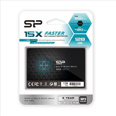 Silicon Power SSD hard 128gb garancija 12 meseci
