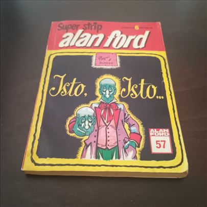 Alan Ford 57 Isto isto Vjesnik odlican