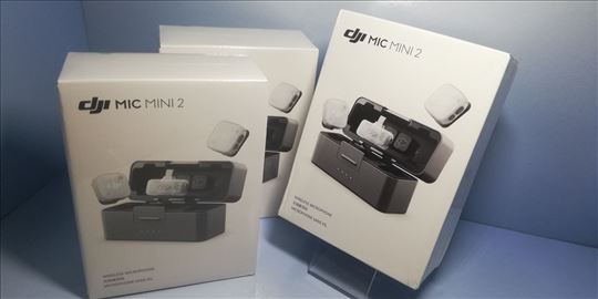 DJI Mic Mini 2 (2TX + 1 Mobile RX + Charging Case)