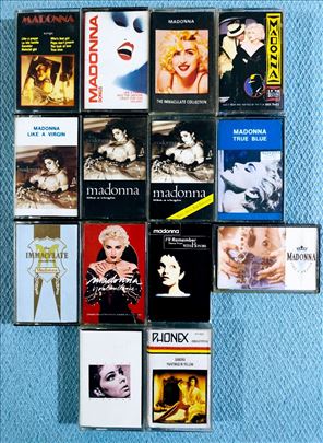 Madonna/Sandra-13 albuma kaseta