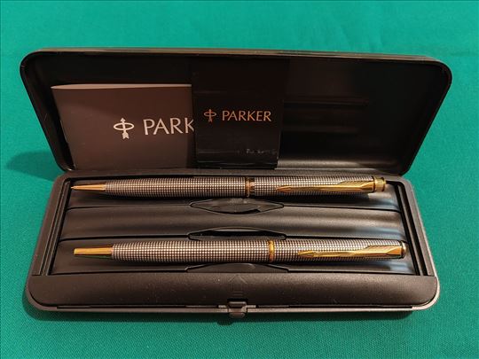 PARKER Insignia - Silver set