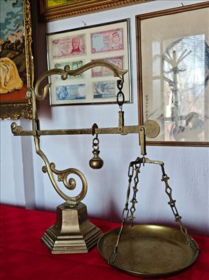 Rimska kantar vaga sa kliznim tegom 