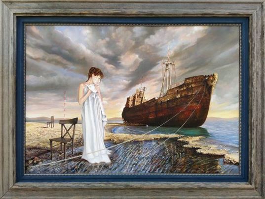 Velika Slika Stize nevreme 94x124cm