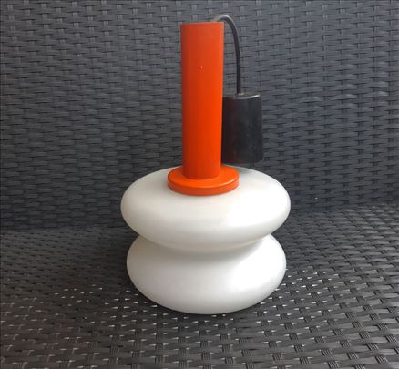 Vintage Space Age 60e/70e Oranz/Opaline luster