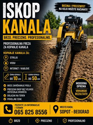 Mašinsko kopanje kanala