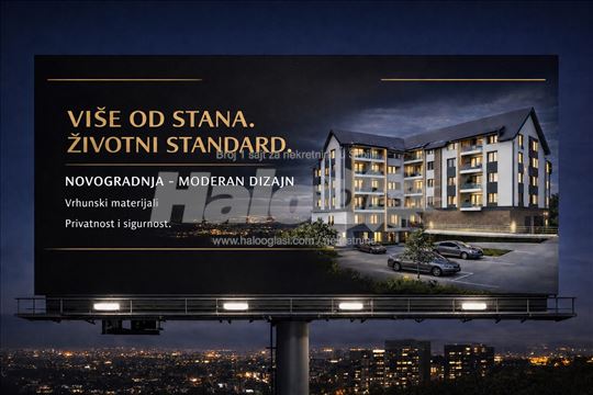 Prodaja stana u Kaludjerici - Novogradnja, 45m2