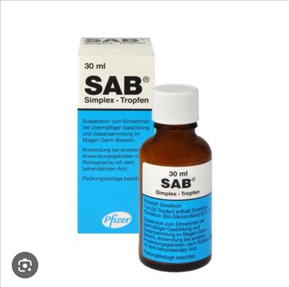 SAB Simplex kapi protiv grčeva za bebe