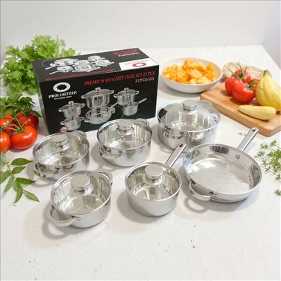 Set masivnog posudj-INOX