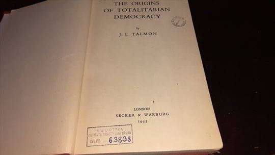 The Origins of Totalitarian Democracy