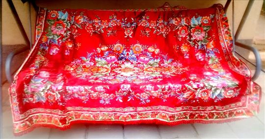 Vintage italijanski prekrivač za krevet 200x140 cm