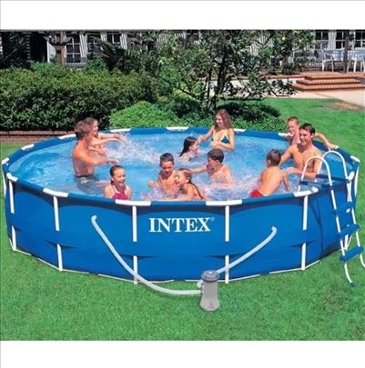 Bazen Intex Metal Frame–3.66mx76cm+Dodatna oprema