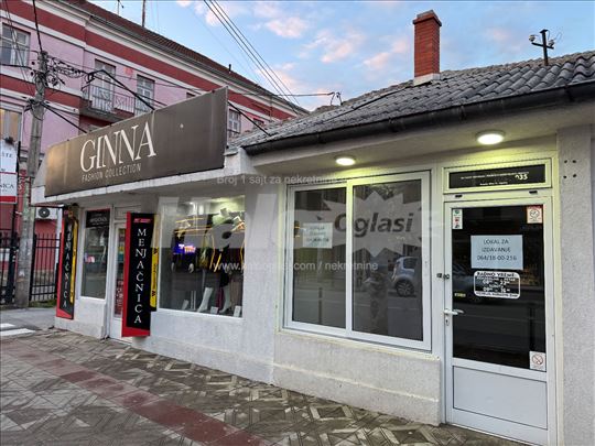 Lokal u glavnoj ulici za izdavanje