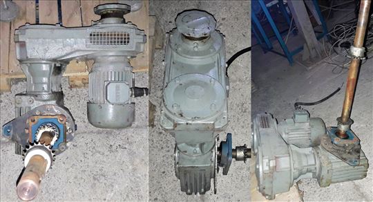 Motor sa reduktorom i sa varijatorom