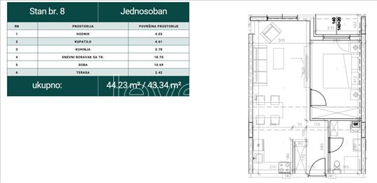 Stan,Vrdnik,Vrdnik,kv: 44.00