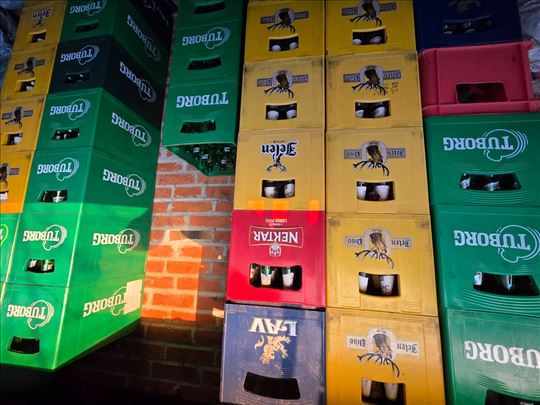 Ambalaža za pivo jelen 0.5L i tuborg 0.5L