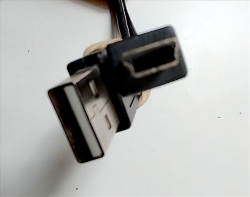 Kabel USB 2.0 A muški / mini USB-B 5-pinski muški,
