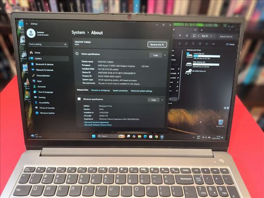LENOVO 15.6 FHD, AMD Ryzen 5 5500, 16G/512 GB