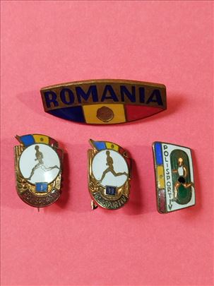 Polisportiv - Rumunija. Emajl.