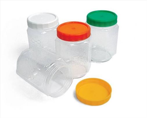 Tegle za med 1kg / 0.5 + kanta 20L Zlatarplast