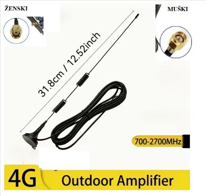 9dBi 2G 3G 4G LTE GSM 1,5m Spoljnja antena