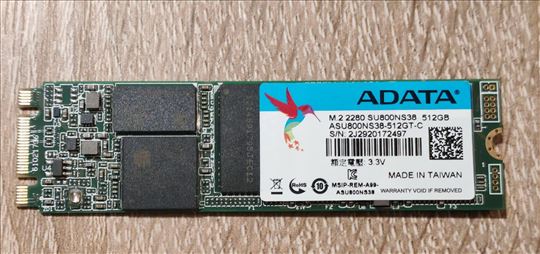 ADATA 512GB SSD SU800 M.2 dostupno odmah