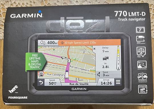 Kamionska navigacija Garmin Dezl 770